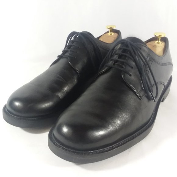J. Murphy Black Leather Plain Toe Derby Mens 11M main image 7